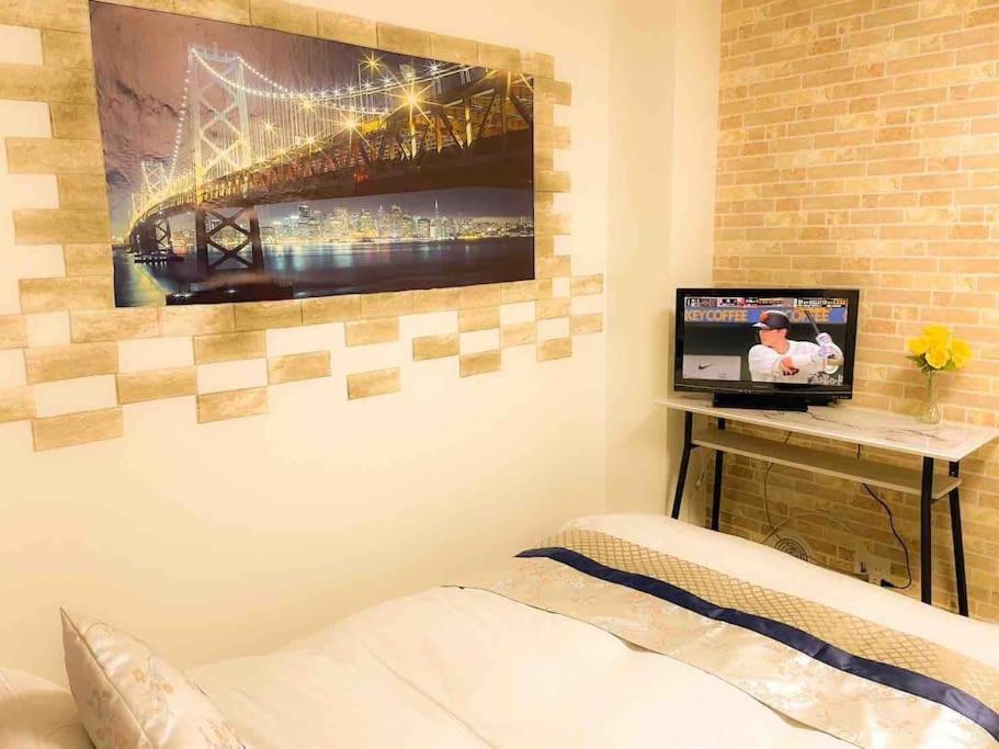 203 Oshiage Sta 3Mins Walk! Wi-Fi Elevator 4Pax Apartment Tokyo Ngoại thất bức ảnh