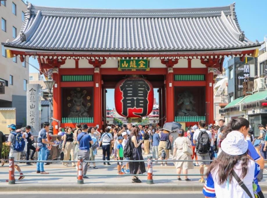 203 Oshiage Sta 3Mins Walk! Wi-Fi Elevator 4Pax Apartment Tokyo Ngoại thất bức ảnh